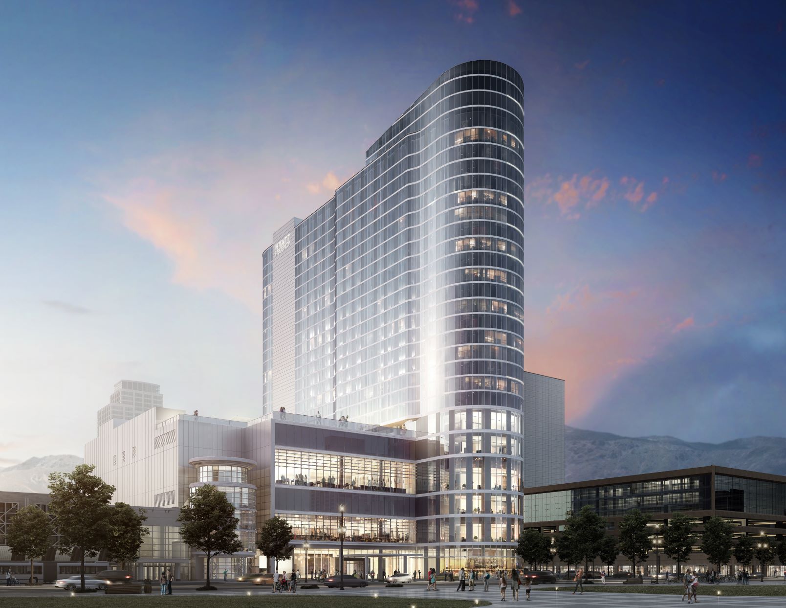 New Salt Lake City Convention Hotel Tops Out